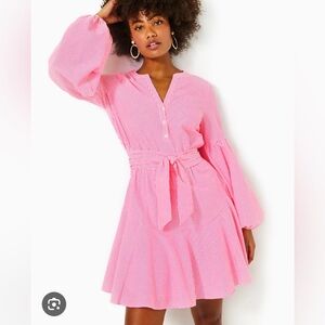 Lily Pulitzer Carla Long Sleeve Striped Dress